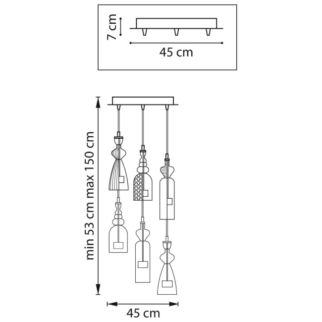 Подвесная люстра Lightstar Belle 814069 Подвесная люстра Lightstar Belle 814069