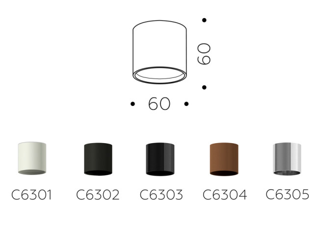 Корпус светильника накладной Ambrella Light DIY Spot C6305 Корпус светильника накладной Ambrella Light DIY Spot C6305