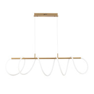 Подвесной светильник Arte Lamp Klimt A2850SP-75PB Подвесной светильник Arte Lamp Klimt A2850SP-75PB