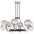 Подвесная люстра Lumina Deco LDP 9110-6 BK+CHR