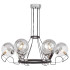 Подвесная люстра Lumina Deco LDP 9110-6 BK+CHR