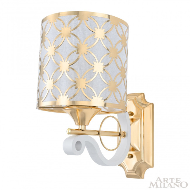 Бра Arte Milano Florentia-3097 303097/1W Wh/Gd