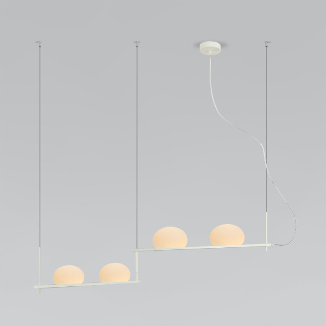 Подвесной светильник Eurosvet Stair 70145/4 белый a061374 Подвесной светильник Eurosvet Stair 70145/4 белый a061374