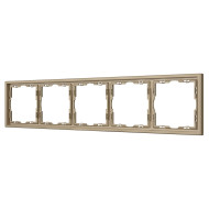 Рамка пластиковая Arlight FRM-NOBE-SFPL-5-GD 054229