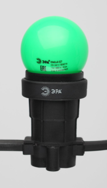 Лампа светодиодная Эра E27 1W 3000K ERAGL45-E27 Б0049574