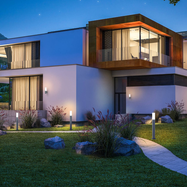 Садовый светильник Elektrostandard 1419 TECHNO серый Садовый светильник Elektrostandard 1419 TECHNO серый