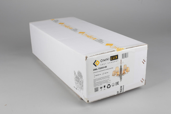 Подвесная люстра Omnilux Porlezza OML-72203-06 Подвесная люстра Omnilux Porlezza OML-72203-06