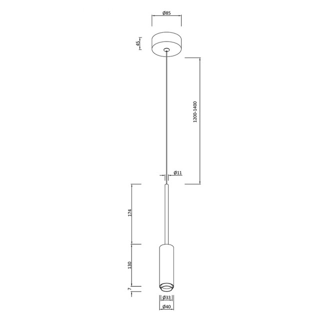 Подвесной светильник Moderli Rin V10901-PL