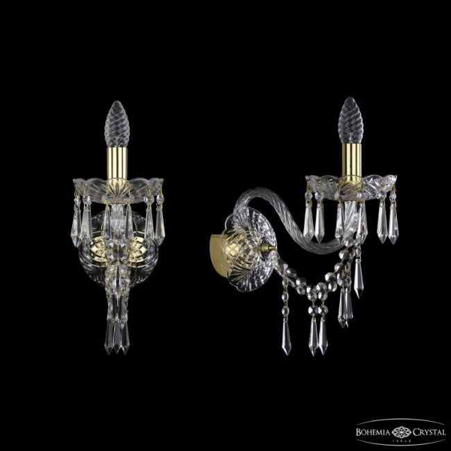 Бра Bohemia Ivele Crystal 1403B/1/195/XL G Бра Bohemia Ivele Crystal 1403B/1/195/XL G