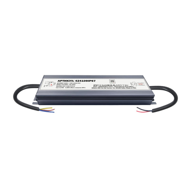 Блок питания Lightstar 24V IP67 100W 424109IP67 Блок питания Lightstar 24V IP67 100W 424109IP67