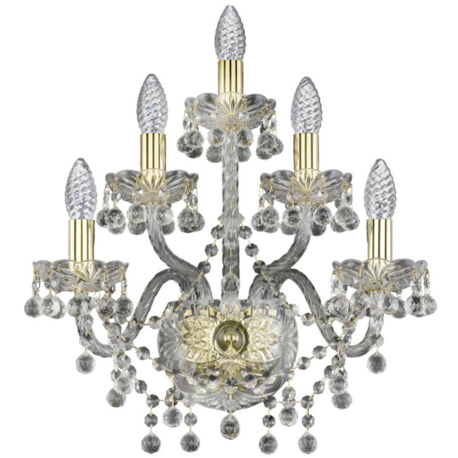 Бра Bohemia Ivele Crystal 1409B/2+2+1/160 G Бра Bohemia Ivele Crystal 1409B/2+2+1/160 G