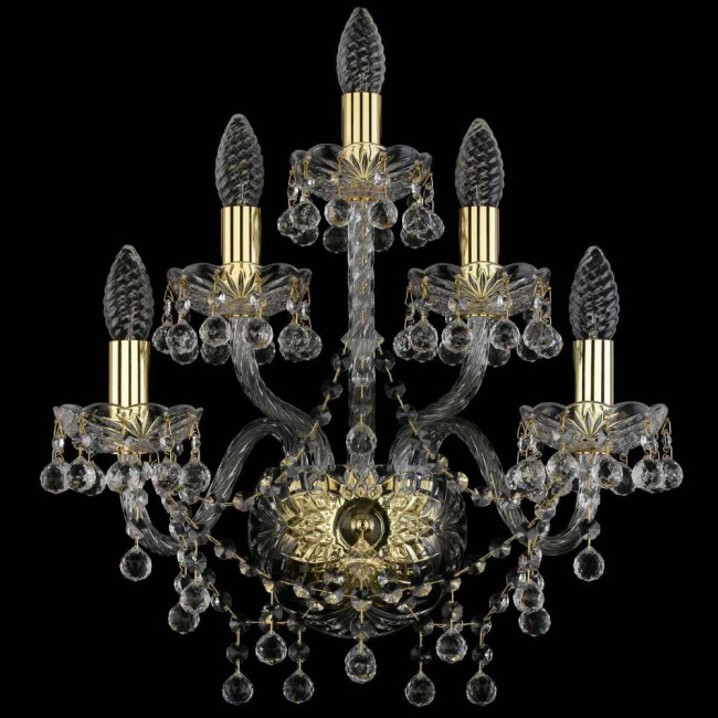Бра Bohemia Ivele Crystal 1409B/2+2+1/160 G Бра Bohemia Ivele Crystal 1409B/2+2+1/160 G