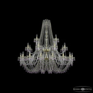 Подвесная люстра Bohemia Ivele Crystal 1410/16+8+4/460/2d G V7010