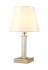 Настольная лампа Crystal Lux Nicolas NICOLAS LG1 GOLD/WHITE