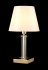 Настольная лампа Crystal Lux Nicolas NICOLAS LG1 GOLD/WHITE