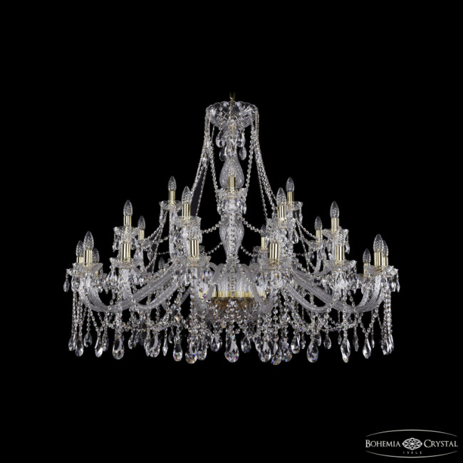 Подвесная люстра Bohemia Ivele Crystal 1413/16+8+4/460 G