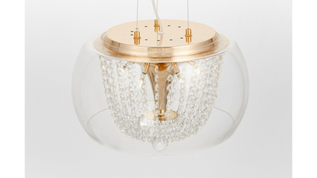 Подвесная люстра Lumina Deco Disposa LDP 7018-400 PR+F.GD