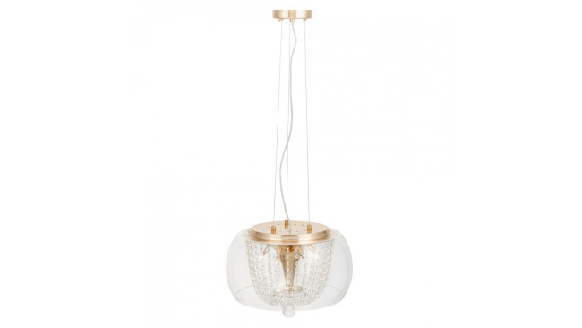 Подвесная люстра Lumina Deco Disposa LDP 7018-400 PR+F.GD