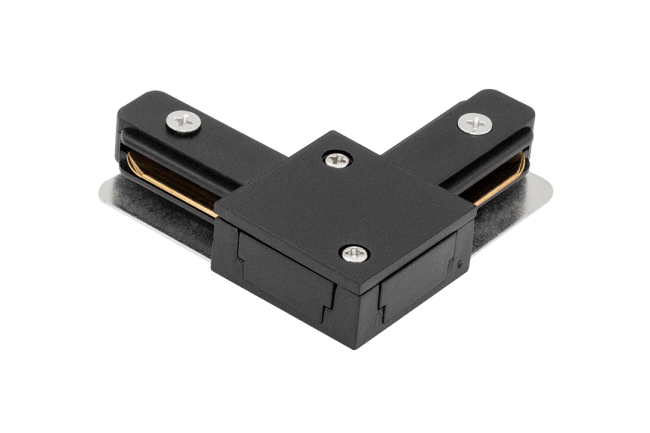 L-коннектор для однофазного трека DesignLed CN2-BL-L 003725 L-коннектор для однофазного трека DesignLed CN2-BL-L 003725