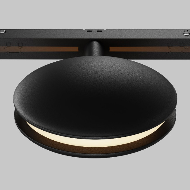 Трековый магнитный светильник Maytoni Outline TR090-2-6W3K-B Трековый магнитный светильник Maytoni Outline TR090-2-6W3K-B