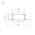 Профиль Arlight FANTOM-BENT-W49-TOP-2000 ANOD 046429 Профиль Arlight FANTOM-BENT-W49-TOP-2000 ANOD 046429