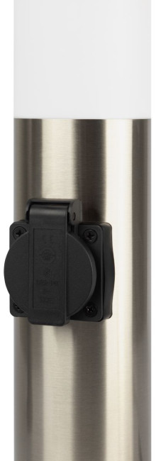 Ландшафтный светильник ЭРА Беллона GBF-103-1-SL-0650 230В Е27 IP54 серебро с розеткой Б0071046 Ландшафтный светильник ЭРА Беллона GBF-103-1-SL-0650 230В Е27 IP54 серебро с розеткой Б0071046