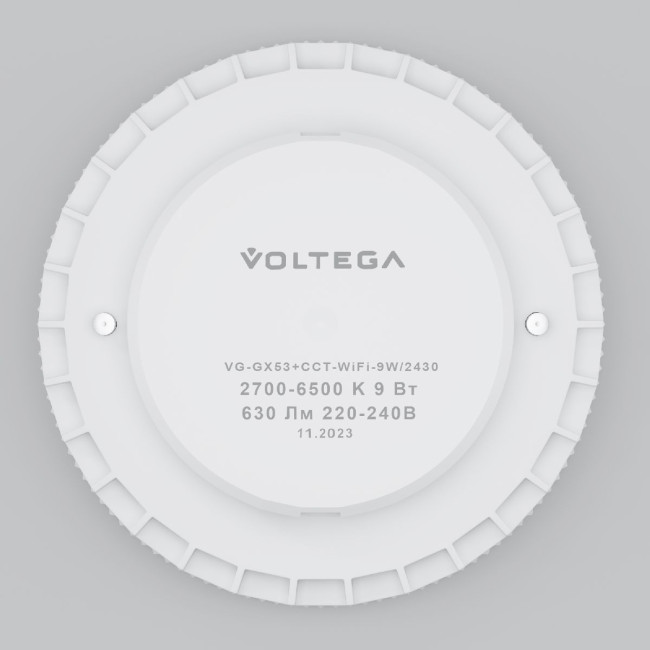 Лампа светодиодная Voltega Wi-Fi bulbs GX53 9W 2700K-6500K DIM 2430 Лампа светодиодная Voltega Wi-Fi bulbs GX53 9W 2700K-6500K DIM 2430