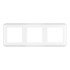 Рамка трехместная Arlight FRM-VERSA-PL-3-WH 043782
