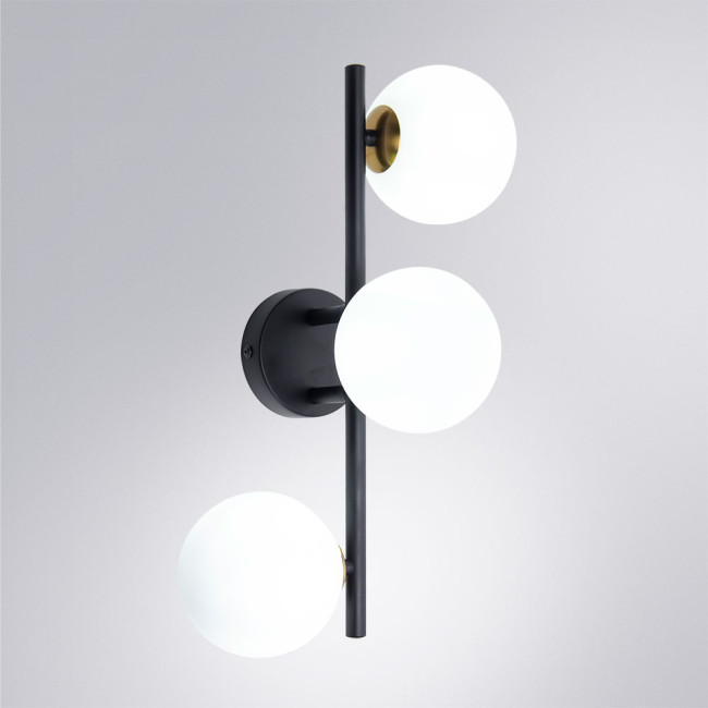 Бра Arte Lamp Gemini A2243PL-3BK Бра Arte Lamp Gemini A2243PL-3BK