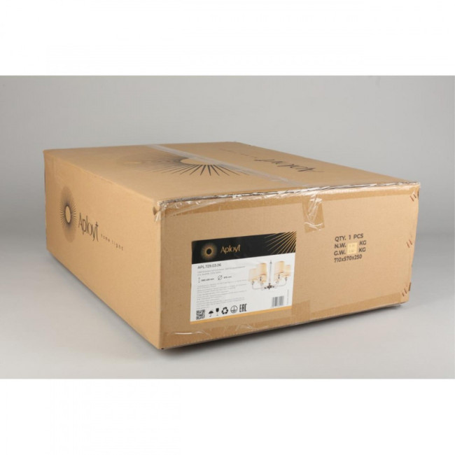 Подвесная люстра APLOYT Mona APL.729.03.06 Подвесная люстра APLOYT Mona APL.729.03.06