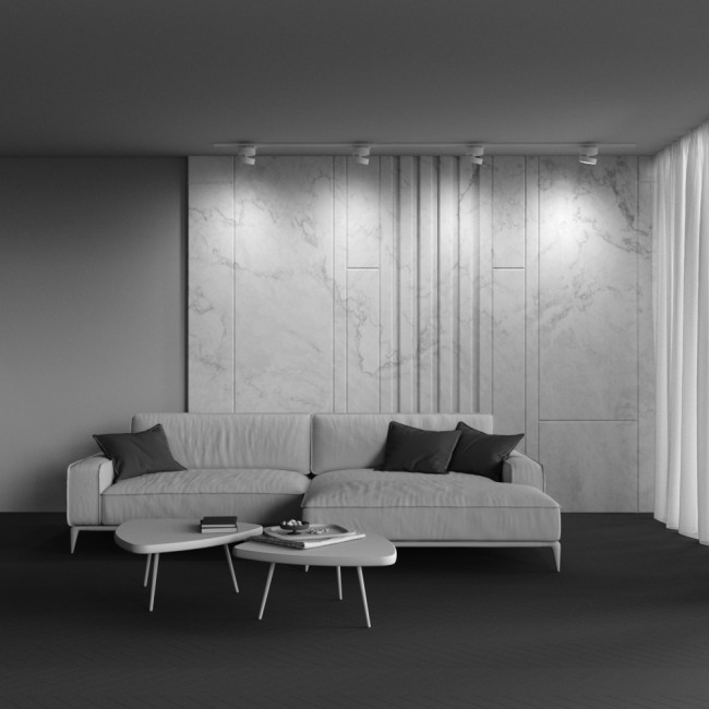 Трековый однофазный светильник Maytoni Onda TR007-1-18W3K-W-1 Трековый однофазный светильник Maytoni Onda TR007-1-18W3K-W-1