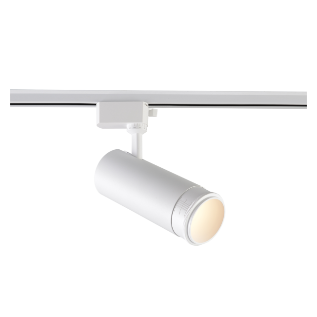 Трековый однофазный светильник Crystal Lux CLT 0.31 021 WH 3CCT ZOOM Трековый однофазный светильник Crystal Lux CLT 0.31 021 WH 3CCT ZOOM