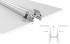 Профиль с экраном Arlight S2-LINIA69-F-2500 ANOD+OPAL 021177 Профиль с экраном Arlight S2-LINIA69-F-2500 ANOD+OPAL 021177