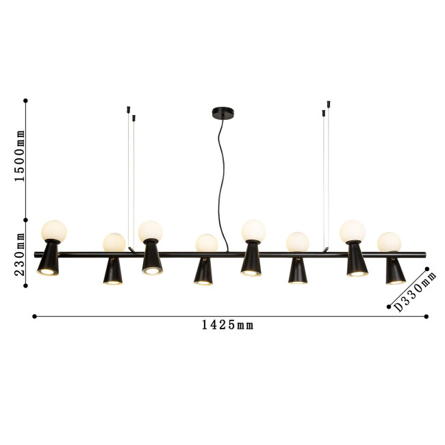 Подвесная люстра Favourite Gnomes 4095-8P Подвесная люстра Favourite Gnomes 4095-8P
