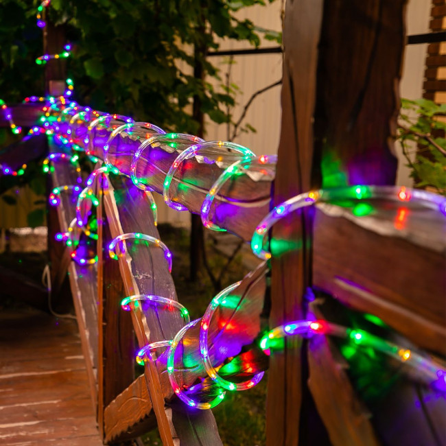 Уличная гирлянда Uniel ULD-D50 15M/С08 IP44 MULTI UL-00010905