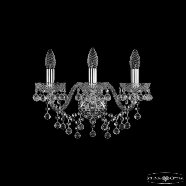 Бра Bohemia Ivele Crystal 1409B/3/160 Ni