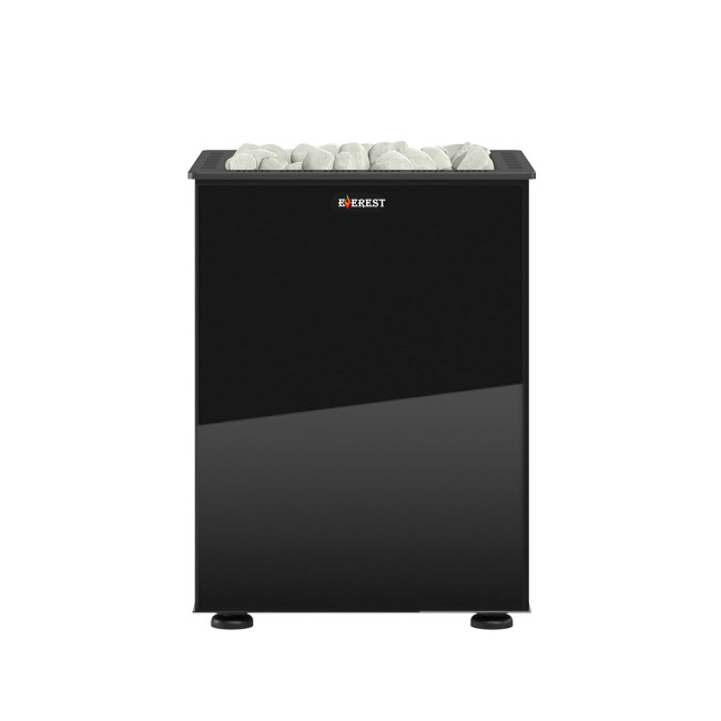 Электрокаменка EVEREST «BLACK CRYSTAL» S180 (пульт управления в комплекте)