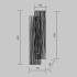 Настенный светильник Maytoni Frostum MOD439WL-L10BSK Настенный светильник Maytoni Frostum MOD439WL-L10BSK
