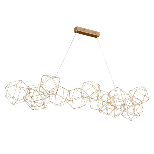 Подвесной светильник Delight Collection Lucciola MD18001068-14A matt gold Подвесной светильник Delight Collection Lucciola MD18001068-14A matt gold