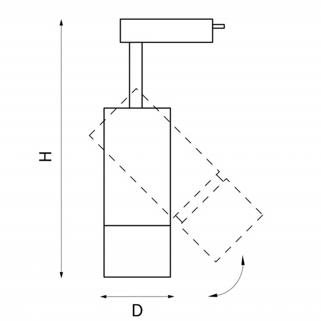 Трековый светодиодный светильник Lightstar Volta 229247