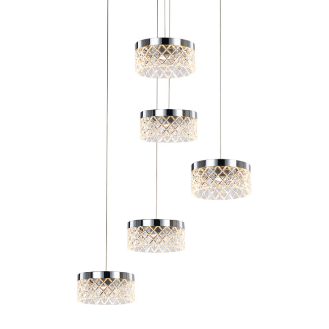 Подвесной светильник Delight Collection MD21020075 MD21020075-5A chrome Подвесной светильник Delight Collection MD21020075 MD21020075-5A chrome