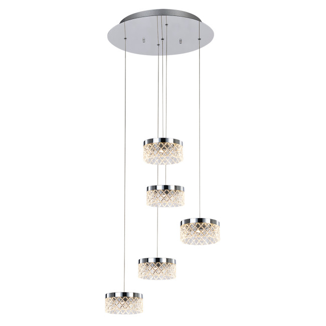 Подвесной светильник Delight Collection MD21020075 MD21020075-5A chrome Подвесной светильник Delight Collection MD21020075 MD21020075-5A chrome