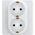 Розетка двойная с/з Legrand Inspiria 673750 Розетка двойная с/з Legrand Inspiria 673750