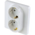 Розетка двойная с/з Legrand Inspiria 673750 Розетка двойная с/з Legrand Inspiria 673750