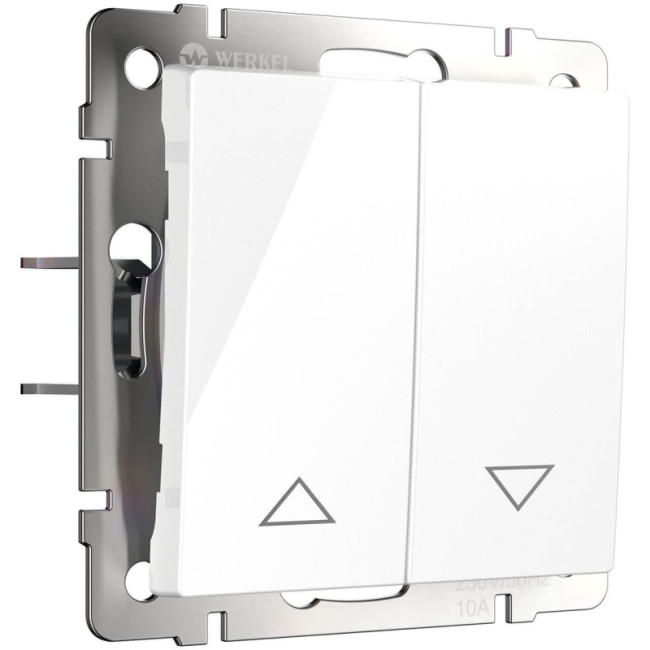 Выключатель жалюзи Werkel белый W1124501 4690389155239 Выключатель жалюзи Werkel белый W1124501 4690389155239