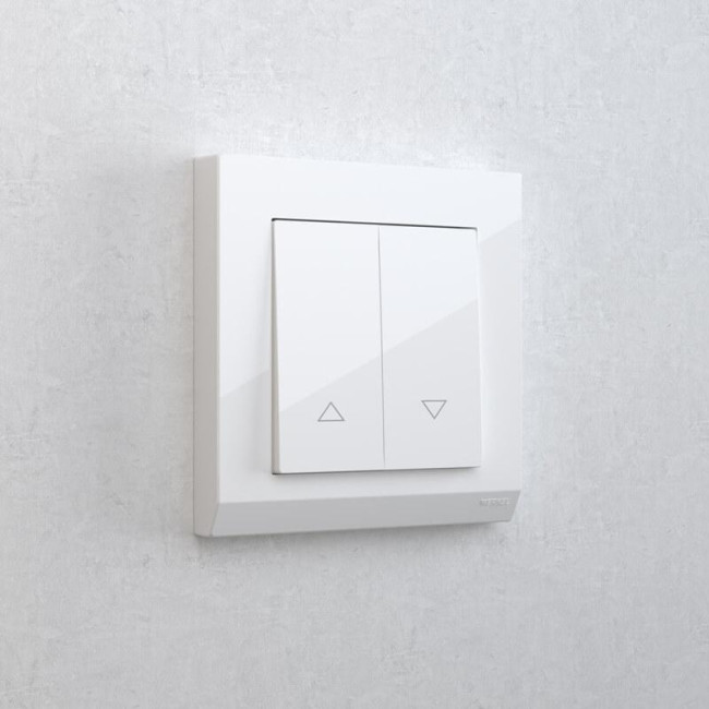 Выключатель жалюзи Werkel белый W1124501 4690389155239 Выключатель жалюзи Werkel белый W1124501 4690389155239