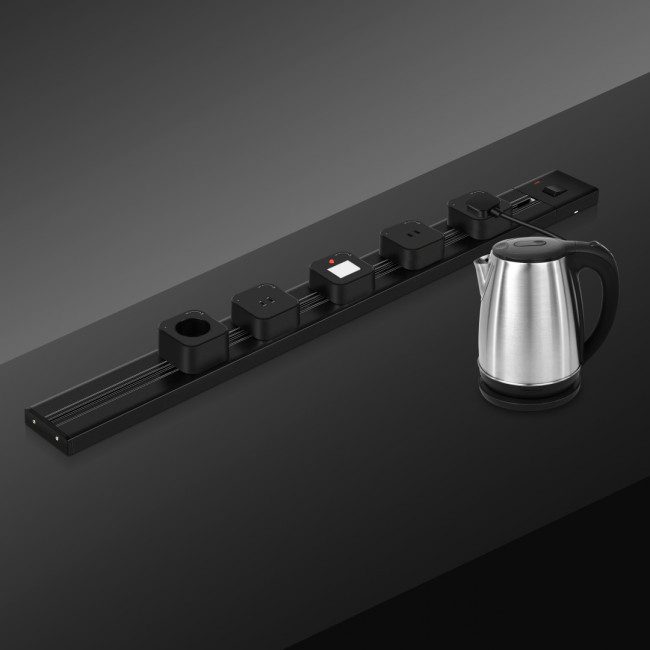 Накладной шинопровод с выключателем Arte Milano Am-track-sockets 385201TOB/100 Gold