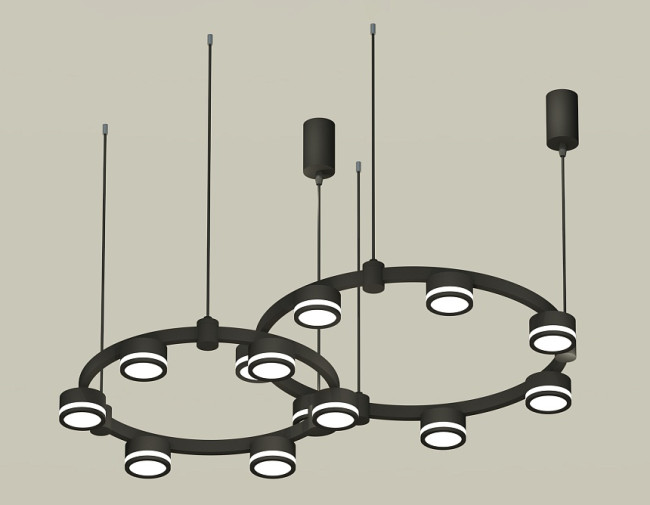 Комплект подвесного светильника Ambrella Light Techno Ring XR92091003 (A9209x2, C9238, C9232, N8415) Комплект подвесного светильника Ambrella Light Techno Ring XR92091003 (A9209x2, C9238, C9232, N8415)