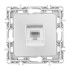 Розетка RJ45 Arte Milano 217.45-1.silver Розетка RJ45 Arte Milano 217.45-1.silver