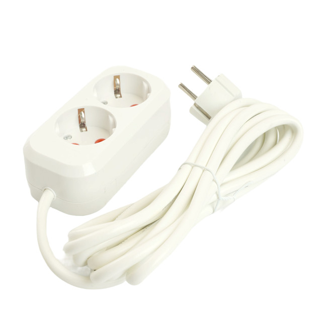 Удлинитель двухместный Stekker Home 49339 Удлинитель двухместный Stekker Home 49339